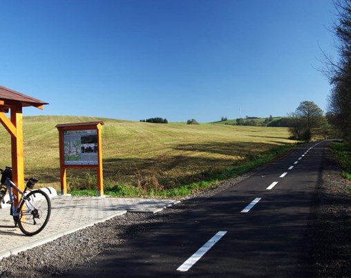 Cycling trail Nový Jičín - Hostašovice