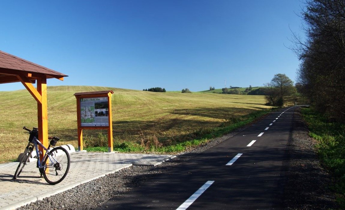 Cyklostezka Nový Jičín - Hostašovice - zvětšit obrázek