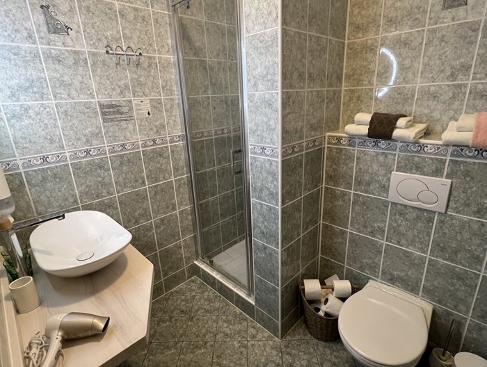 Standardní pokoj koupelna